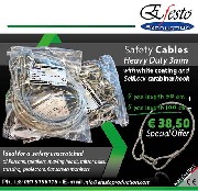 Package offer safety cable heavy duty  38-50